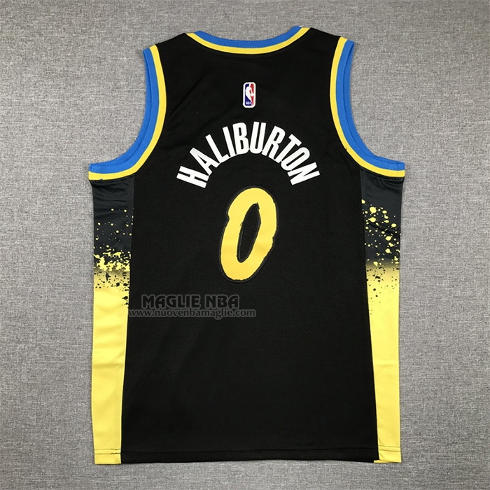Maglia
 Tyrese Haliburton NO 0 Bambino
 Indiana Pacers Citta
 2023-24 Nero
